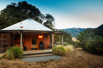 Whispertree Retreat in Boonville, California.