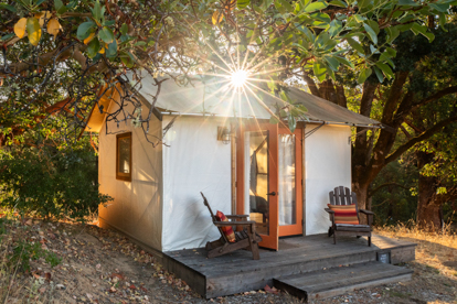 Whispertree Retreat in Boonville, California.