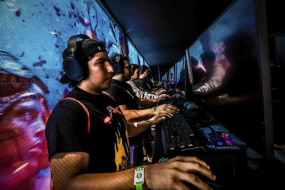 E3 video game conference, Los Angeles, California